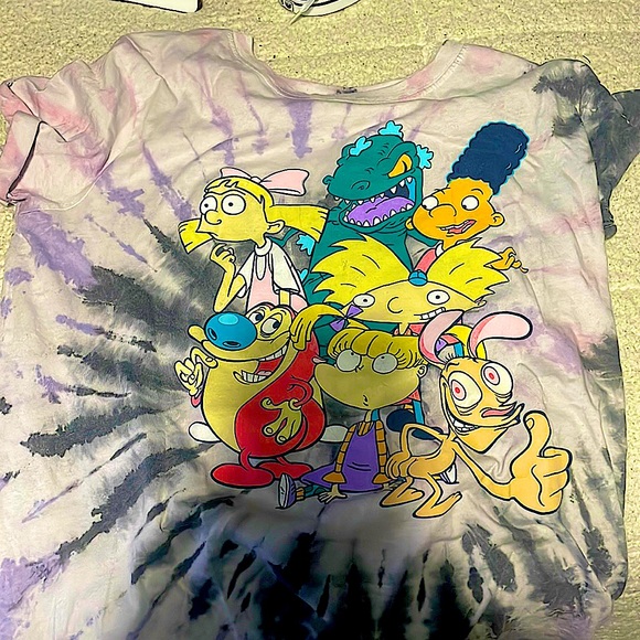 Nickelodeon tie dye t-shirt - Picture 1 of 2
